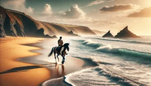 Read more about the article Horse Riding on Cornish Beaches: Where to Go and What to Know