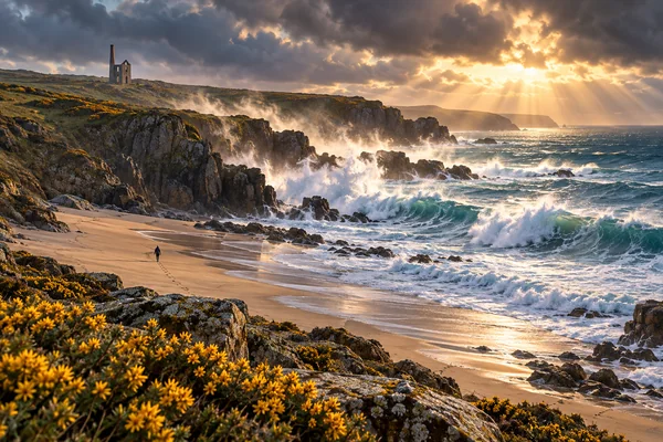 Cornwall in January: Storms, Empty Beaches and the Quietest Month