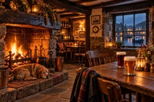 Read more about the article Cosy Cornish Pubs: Where to Find a Real Open Fire