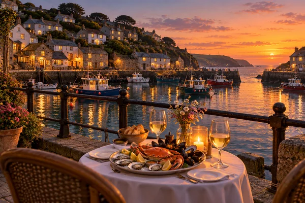 Dinner for Two in Cornwall: Booking, Seasons, Seafood